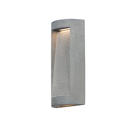 Boardwalk 2-Light 7.75 Wide Greystone Wall Sconce